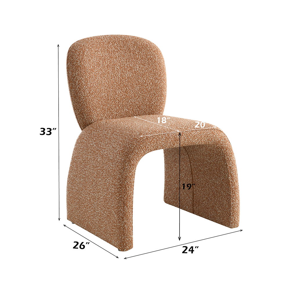 Luke - Accent Chair Set of 2) - Brown