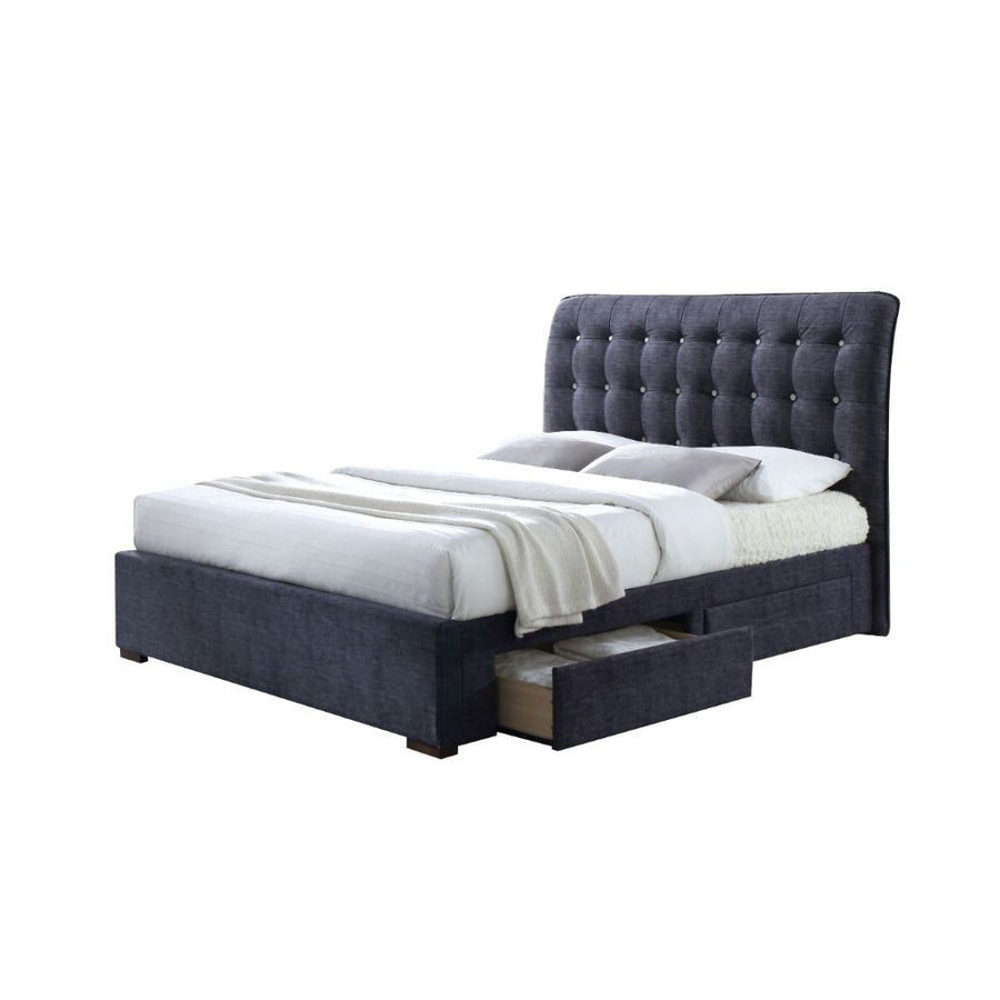 Drorit Eastern King Bed with Storage