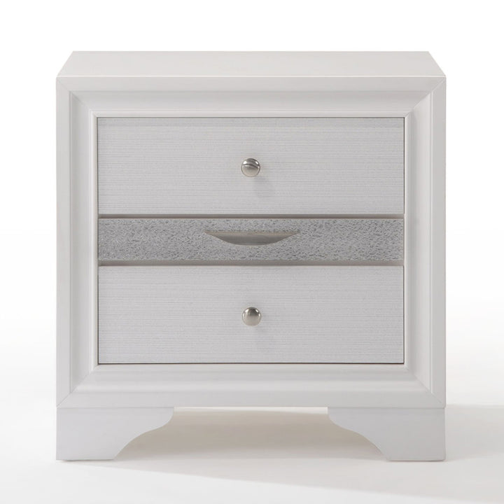 Naima Nightstand in White