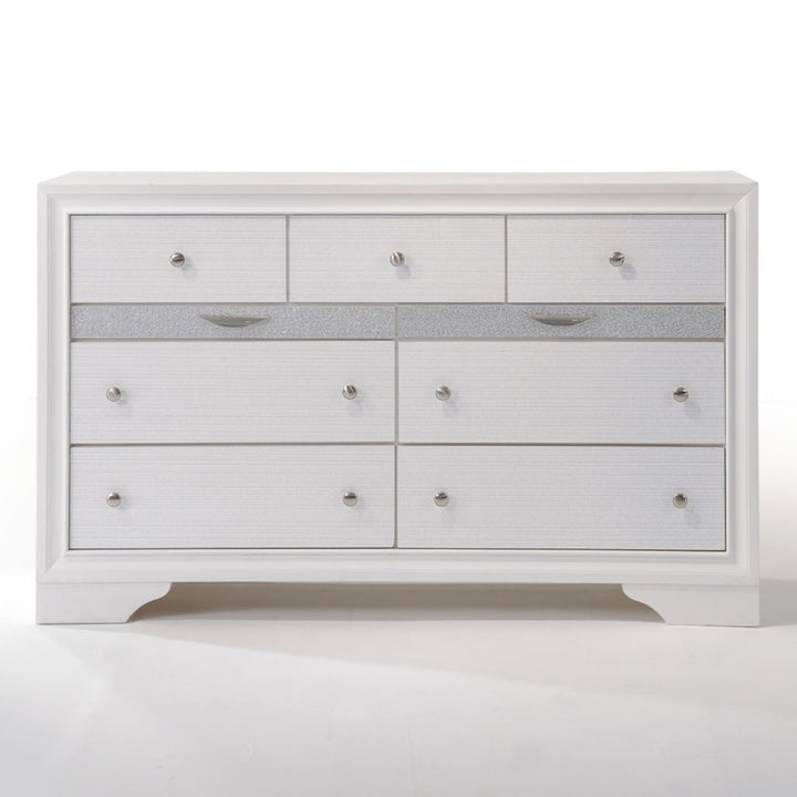 Naima Dresser in White