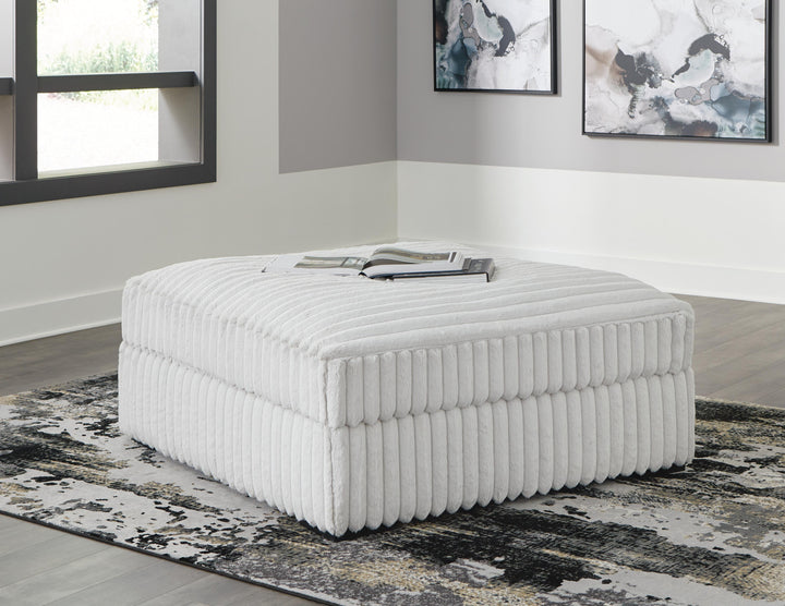 Stupendous Oversized Accent Ottoman - Gray (2)