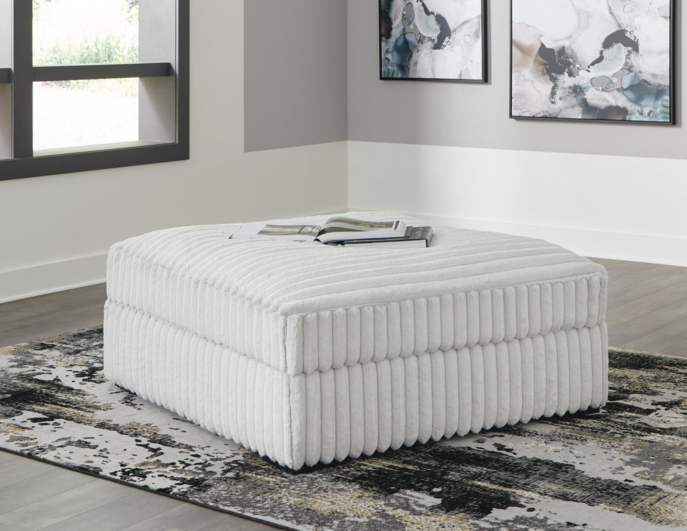 Stupendous Oversized Accent Ottoman - Gray (2)