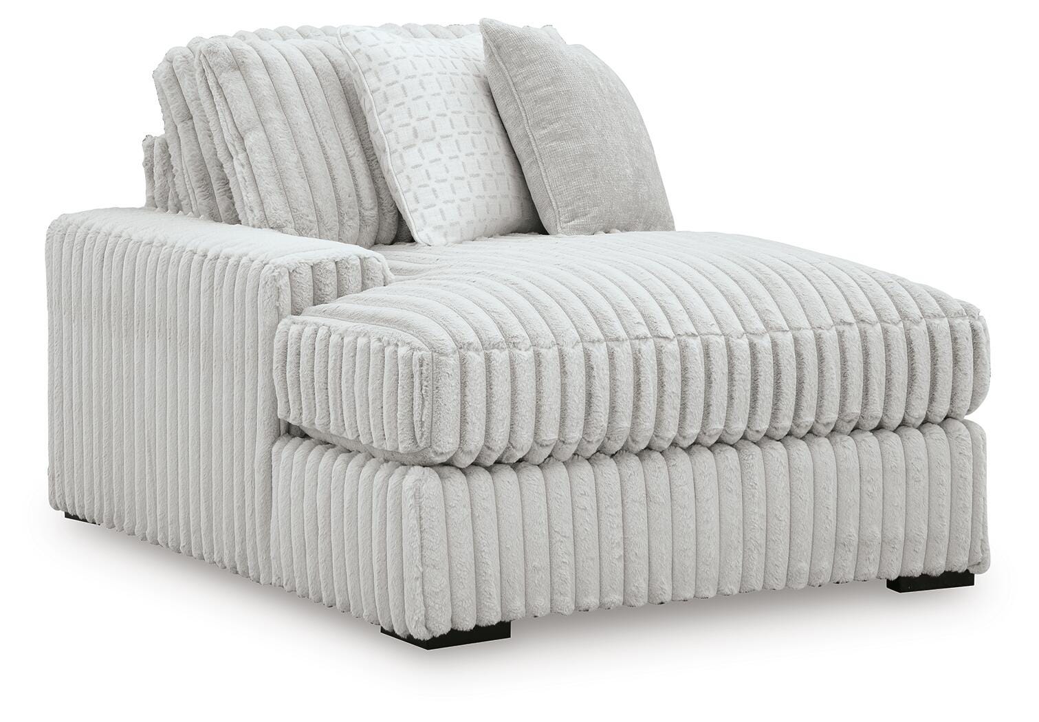 Stupendous Left-Arm Facing Corner Chaise - Gray (1)