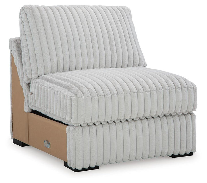 Stupendous 5-Piece Sectional and Ottoman - Alloy (6)
