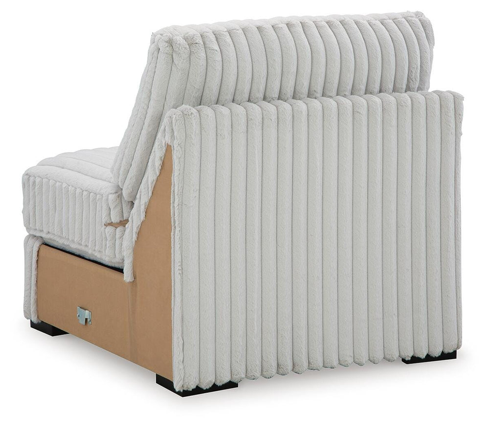 Stupendous 5-Piece Sectional and Ottoman - Alloy (8)
