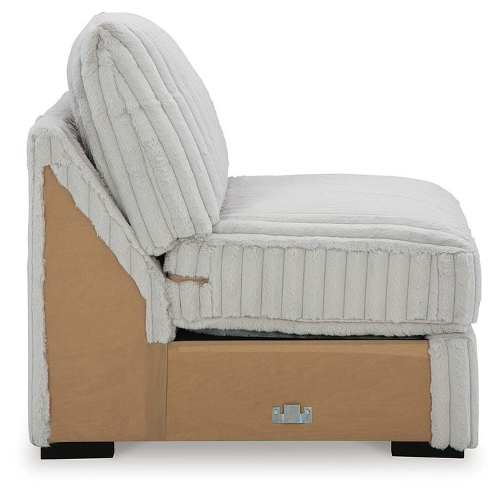 Stupendous 5-Piece Sectional and Ottoman - Alloy (7)