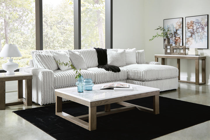 Stupendous 2-Piece Sectional with Chaise - Alloy (4)