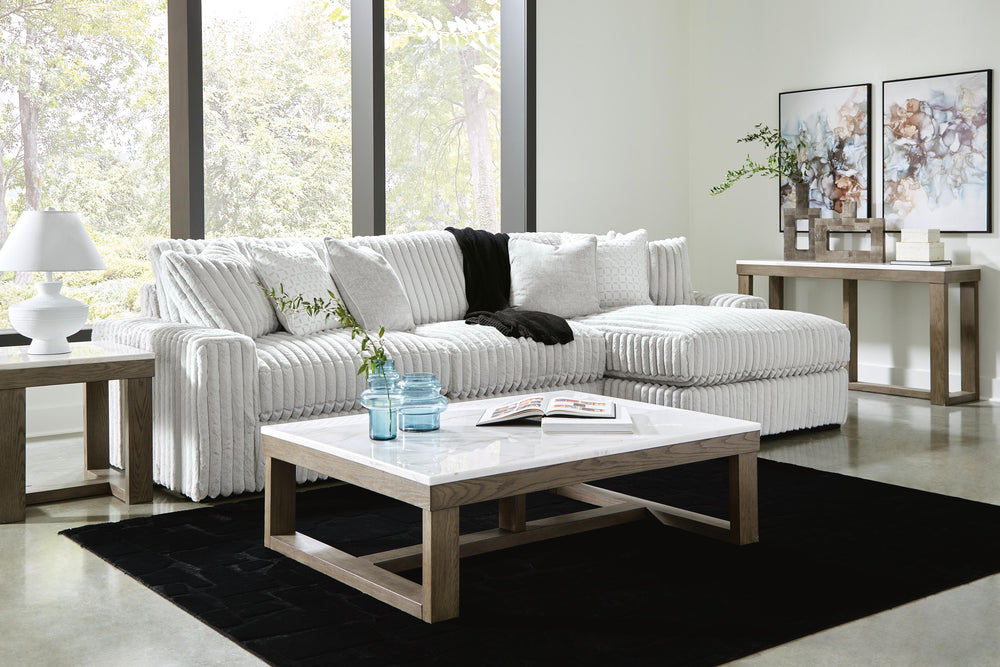 Stupendous 2-Piece Sectional with Chaise - Alloy (4)