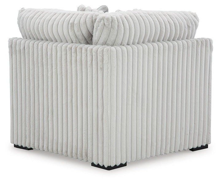 Stupendous 5-Piece Sectional and Ottoman - Alloy (20)