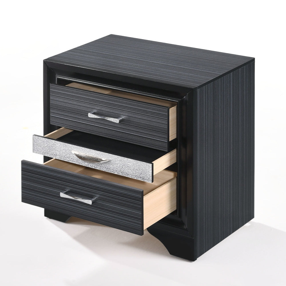Naima Nightstand in Black