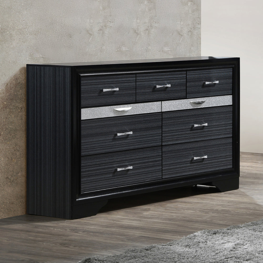 Naima Dresser in Black