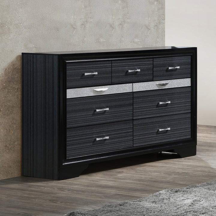 Naima Dresser in Black