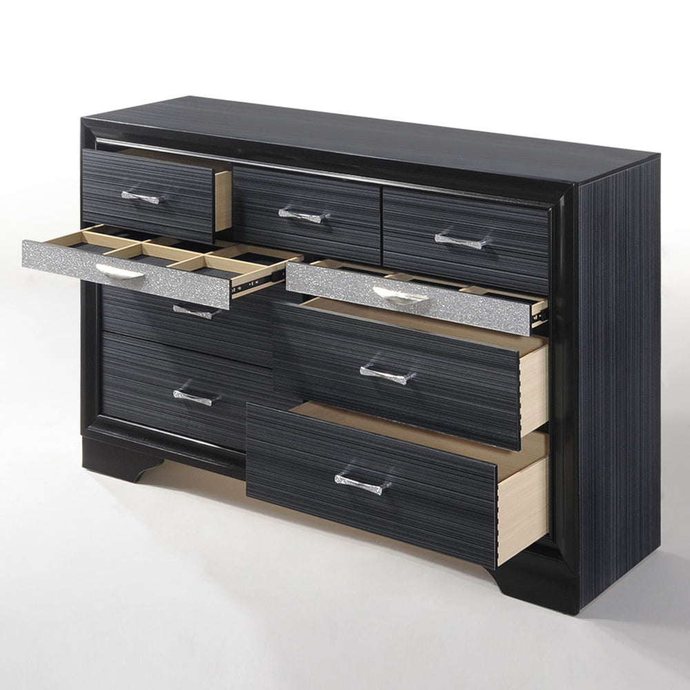 Naima Dresser in Black