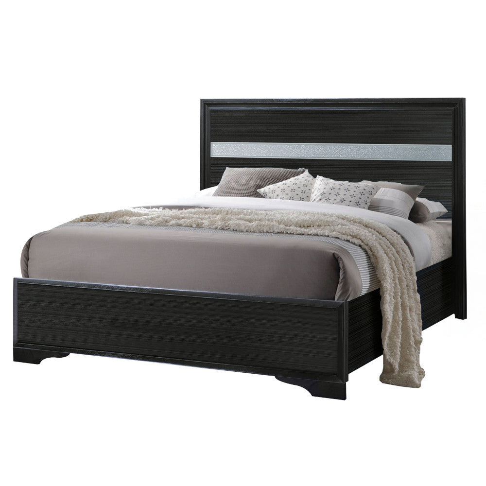 Naima Twin Bed in Black