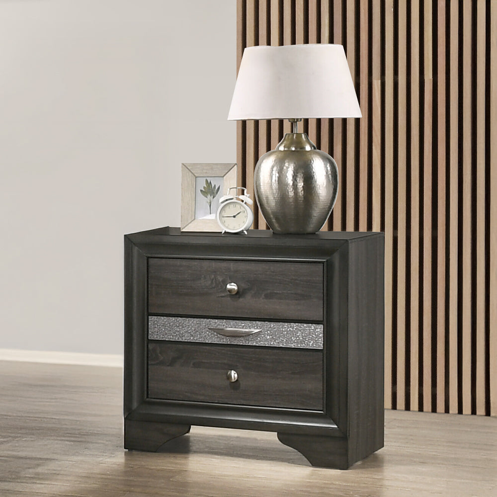 Naima Nightstand in Gray