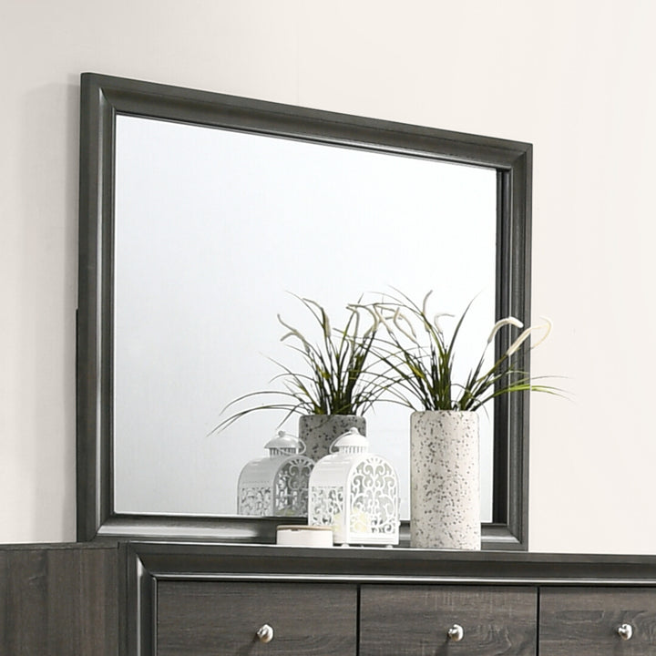 Naima Mirror in Gray