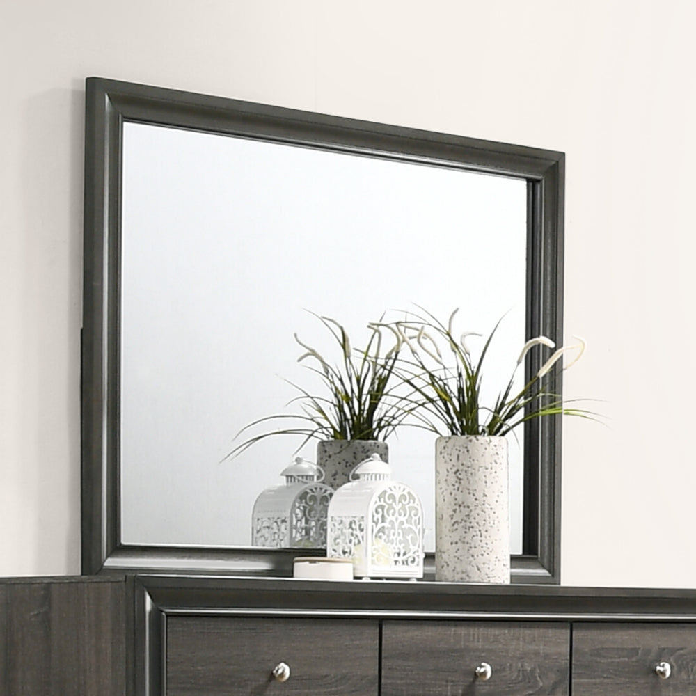 Naima Mirror in Gray