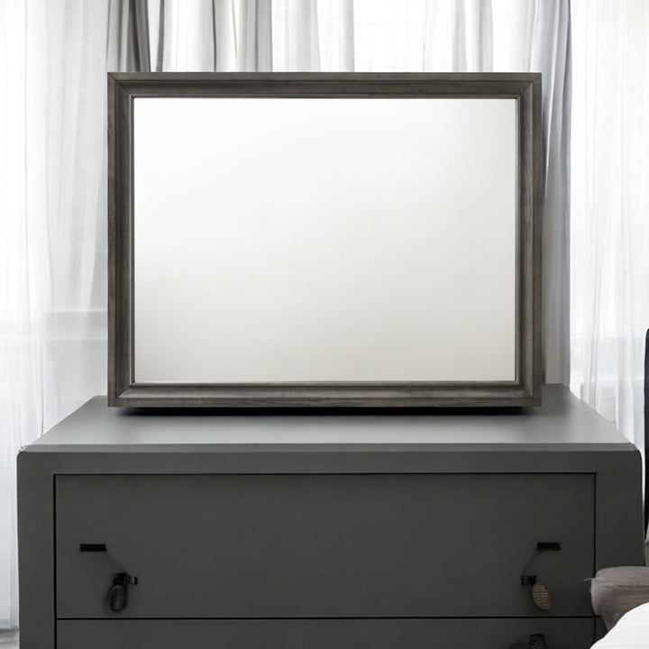 Naima Mirror in Gray