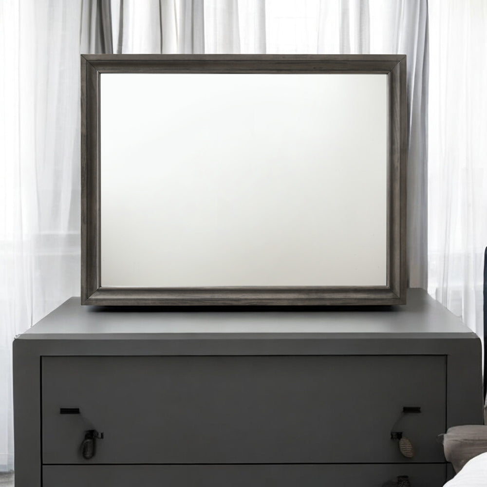 Naima Mirror in Gray