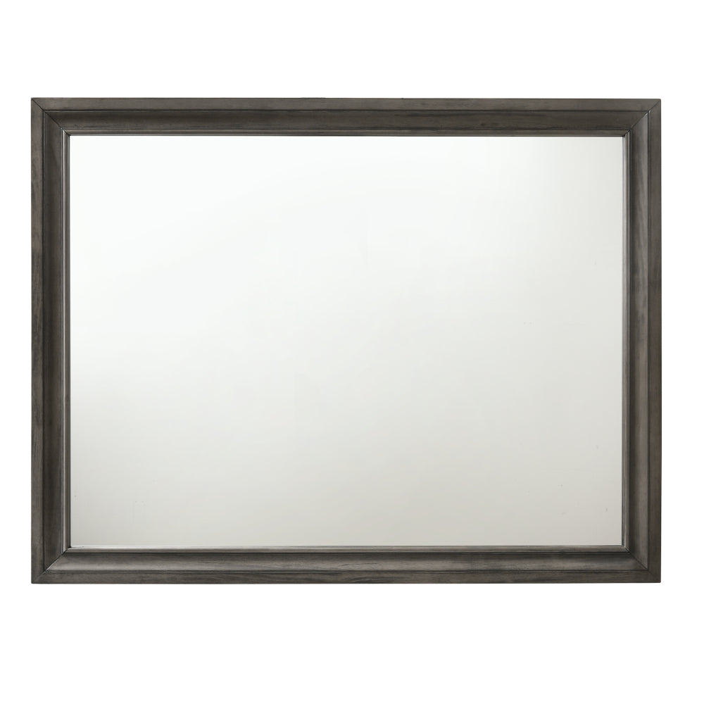 Naima Mirror in Gray