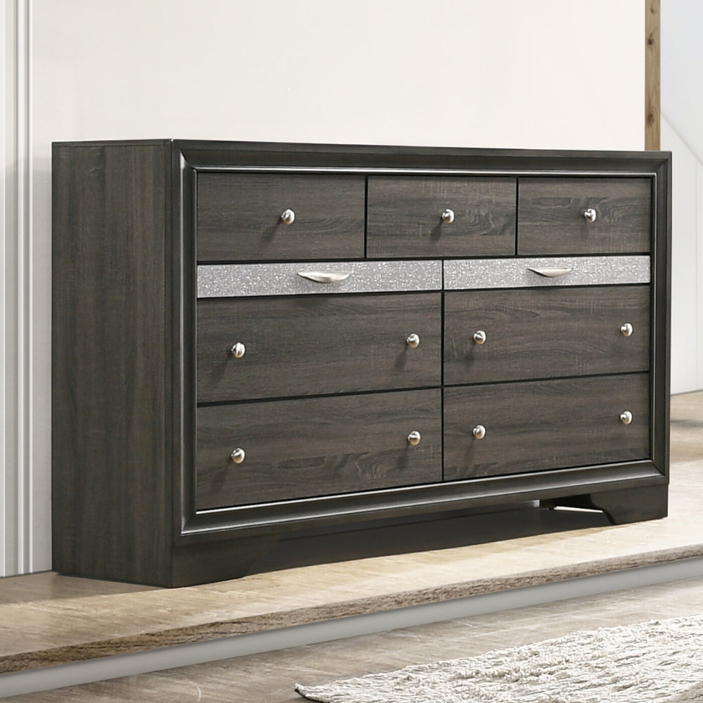 Naima Dresser in Gray