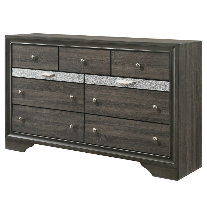 Naima Dresser in Gray