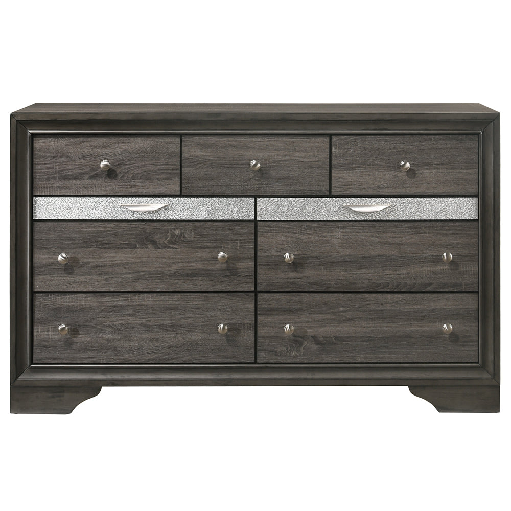 Naima Dresser in Gray