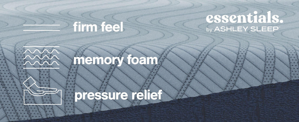 Peak 2.0 8 Memory Foam Queen Mattress - Blue (11)