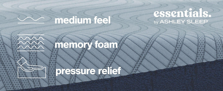 Peak 2.0 10 Memory Foam Queen Mattress - Blue (13)