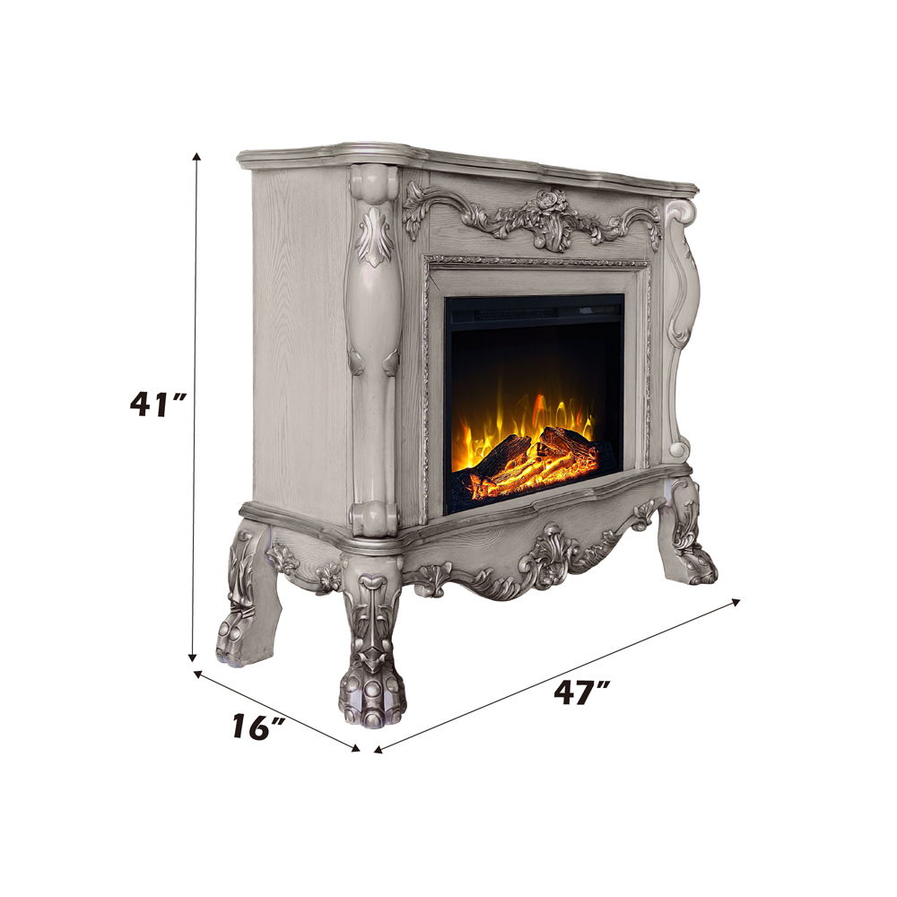 Dresden - Fireplace - Vintage Bone White