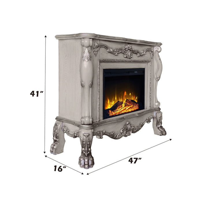 Dresden - Fireplace - Vintage Bone White