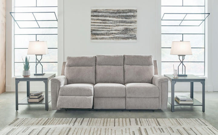 Barnsana - Power Reclining Sofa - Ash