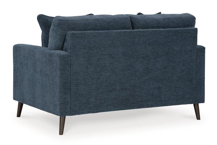 Bixler Loveseat - Blue (6)