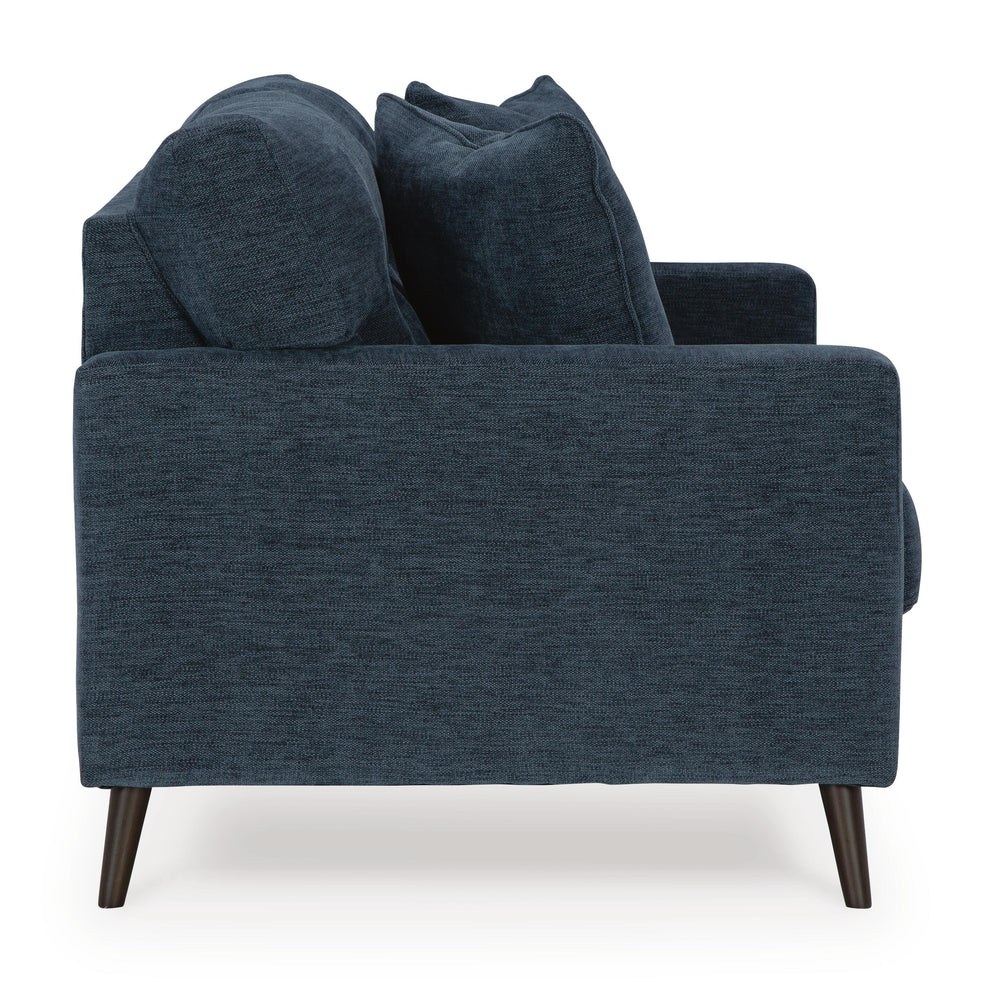 Bixler Loveseat - Blue (5)