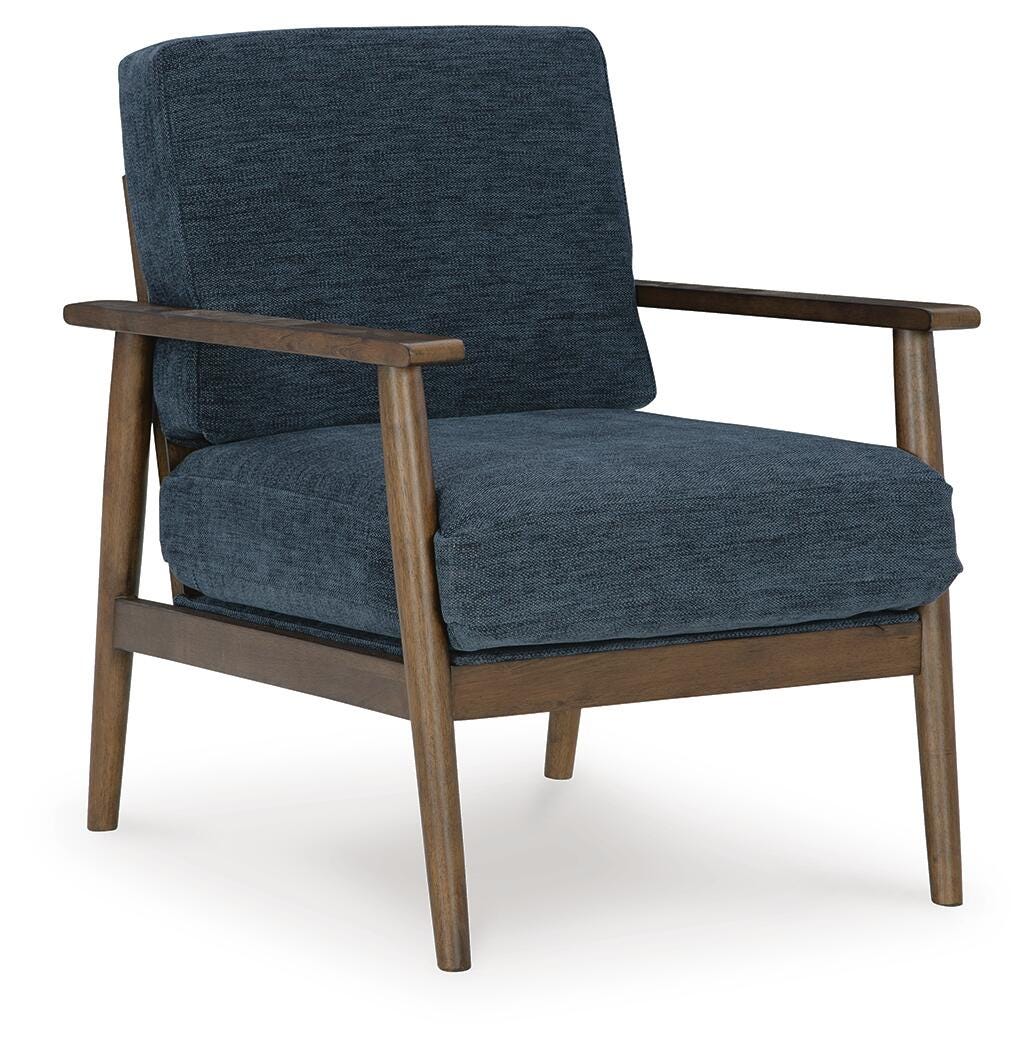 Bixler Accent Chair - Blue (1)