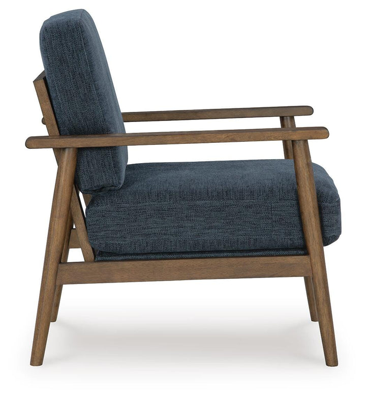 Bixler Accent Chair - Blue (4)