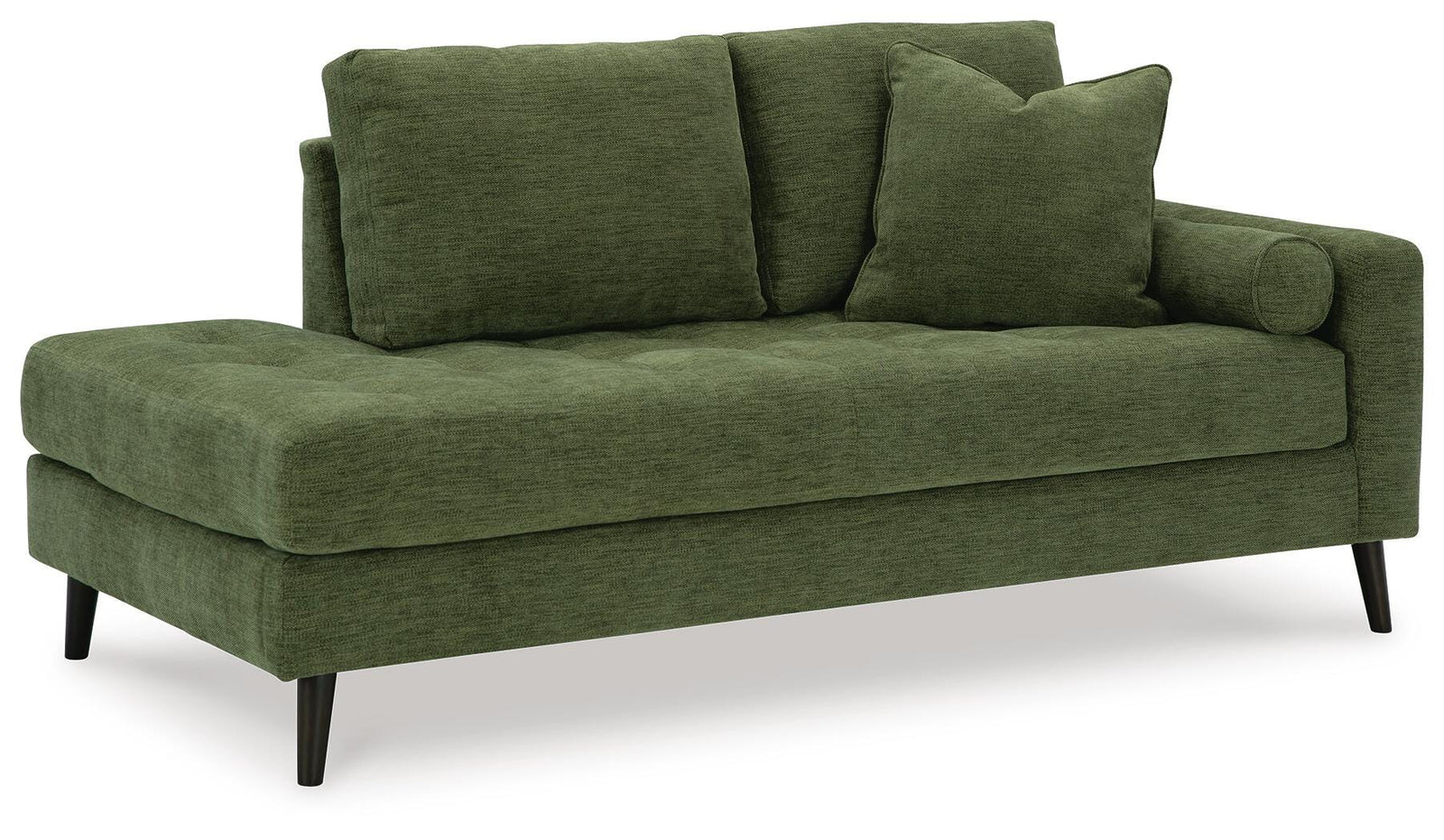 Bixler Right-Arm Facing Corner Chaise - Green (1)