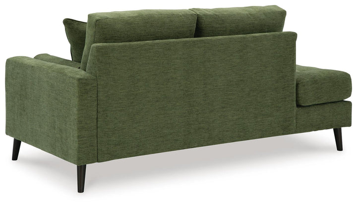 Bixler Sofa and Chaise - Olive (4)