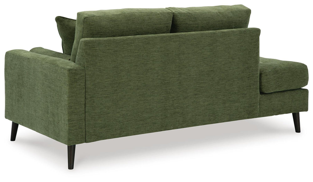 Bixler Sofa and Chaise - Olive (4)