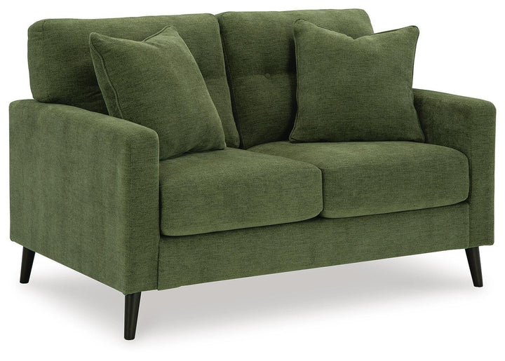 Bixler Loveseat - Green (1)