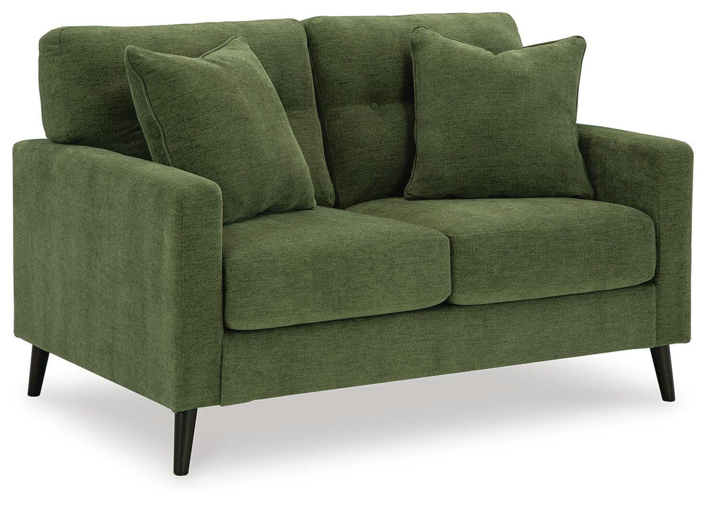 Bixler Loveseat - Green (1)
