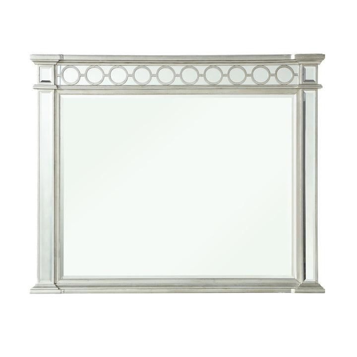 Varian Mirror in Mirrored &amp; Sliver