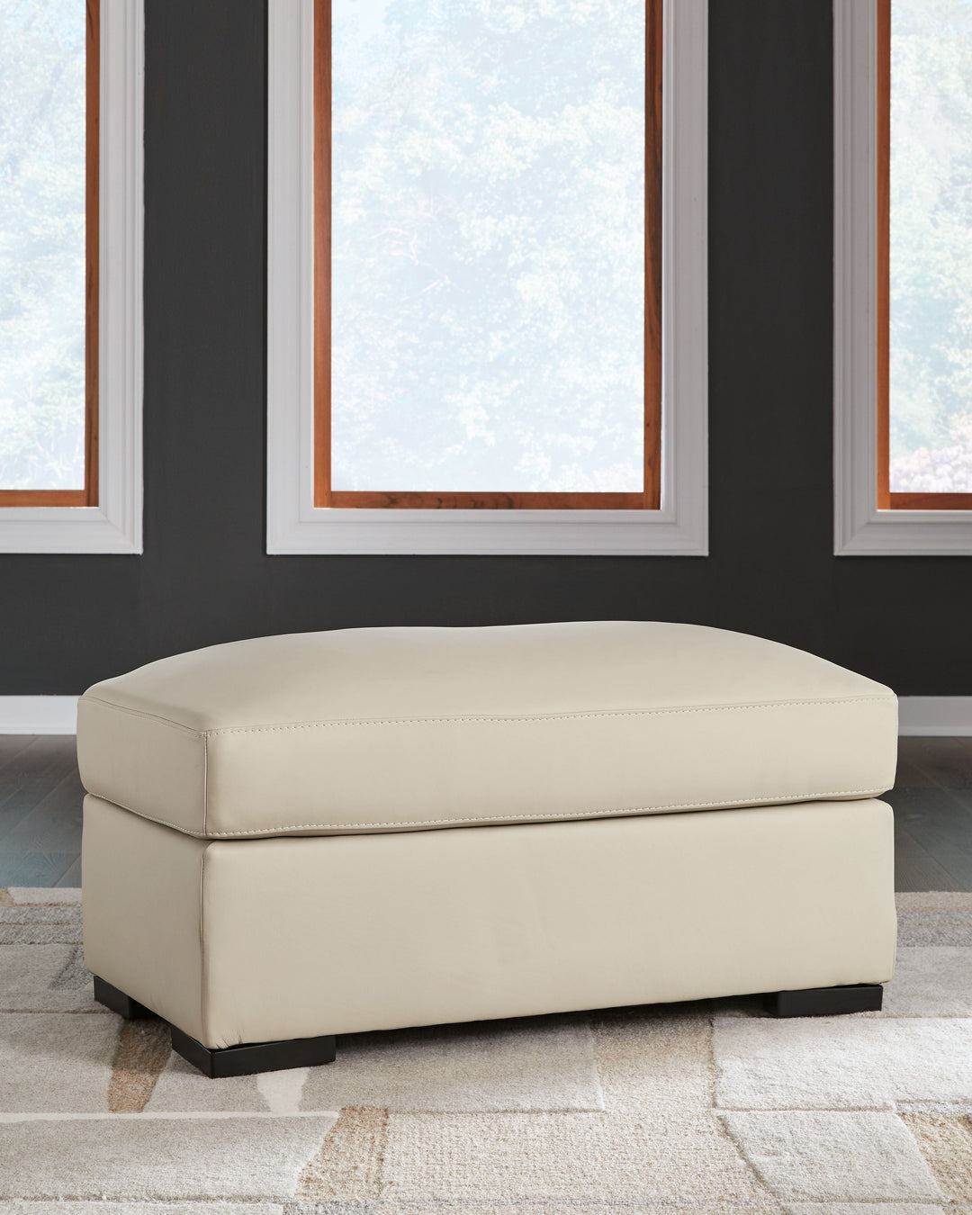 Treasure Trove Leather Ottoman