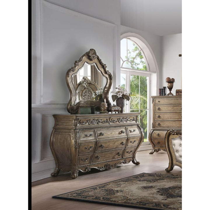 Ragenardus Dresser in Vintage Oak