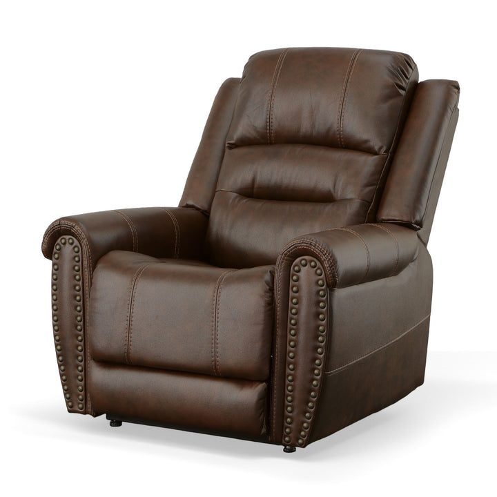 Oscar Fabric Power Lift Recliner with Right