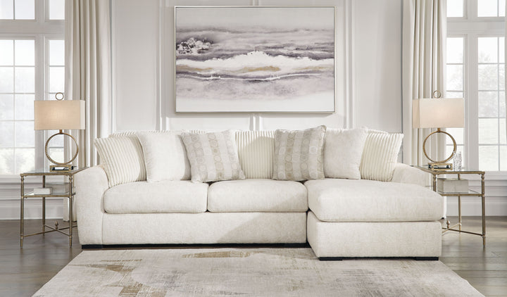 Chessington - 2-Piece Sectional With Raf Corner Chaise - Ivory by Ashley Furniture product image