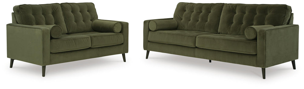 Reveon Lakes Sofa and Loveseat - Olive (2)