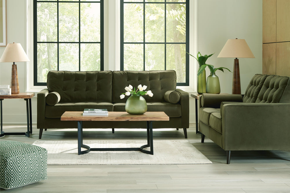 Reveon Lakes Sofa and Loveseat - Olive (3)