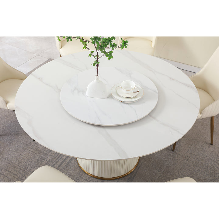59-sintered-stone-round-dining-table-with-lazy-susan-metal-pedestal-dining-set