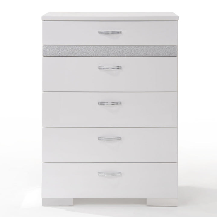 Naima II Chest in White High Gloss